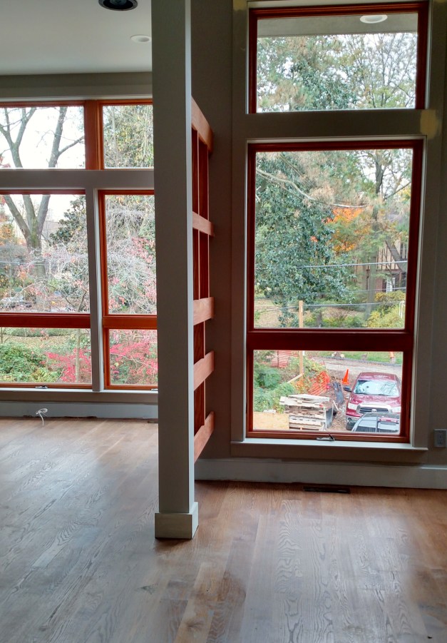 living room looking out